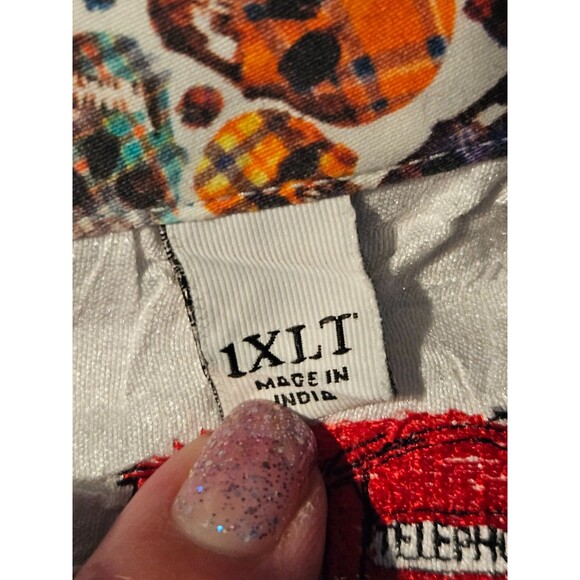 ROBERT GRAHAM Classic Fit Thrill Seeker Paisley Skulls Flip Cuff Shirt 1XLT - Picture 8 of 11